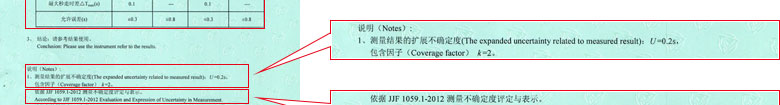 时间频率91视频入口网址证书报告结果页