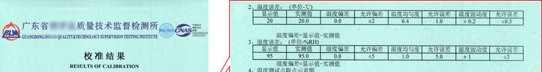 热工91视频免费网址证书报告结果页